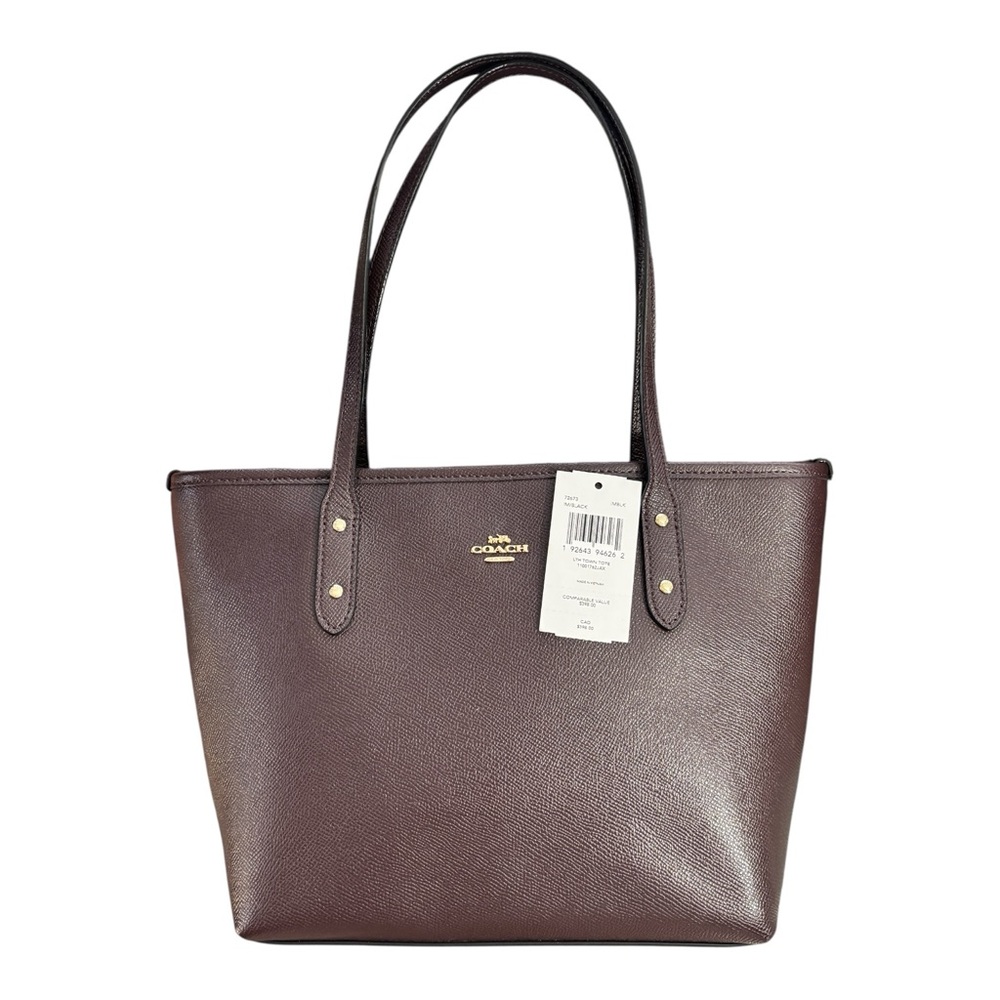 Coach Zip Top Tote Bag - Picture 4 of 12